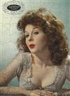 (POP PHOTOGRAPHICA) Group of 7 novelties, comprising 6 calendars and a Susan Hayward puzzle.